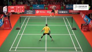 Lee Chong Wei Malaysia VS Jan O Jorgensen Denmark [upl. by Ragde]