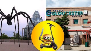 MurdrBurger Has A Scooter National Art Gallery to Gloucester Center [upl. by Aratas280]