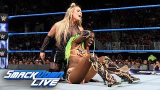 Naomi amp Becky Lynch vs Natalya amp Carmella SmackDown LIVE Aug 1 2017 [upl. by Wera59]