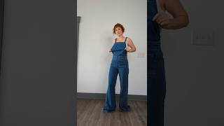 Thrifted Overalls Alteration upcycling thriftedstyle [upl. by Mimi]