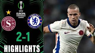 Chelsea vs Servette 21 Highlights UEFA Conference League Playoff chelsea vs servette [upl. by Zul509]