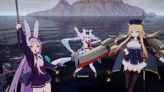 Azur Lane Crosswave Gameplay 22 [upl. by Leone]