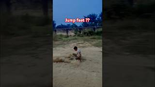 Jump kitni feet h 😱 youtubeshorts shortsfeed delhipolice trending [upl. by Oker]