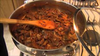 Italian Food Recipes EZ Mushroom Ragu Recipe [upl. by Bivins]