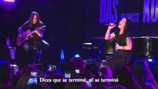 Evanescence  The Change Sub Español Live Acoustic Sessions BigFM Germany [upl. by Wilkey]