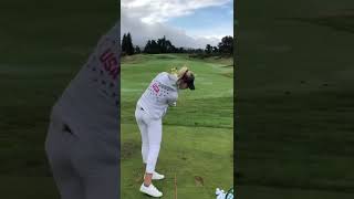 Nelly Korda Golf Swing Practice Golf Highlights [upl. by Alegnaed662]