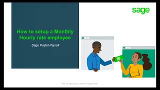 Sage Pastel Payroll AMEA Setup Hourly Rate for your Monthly employees [upl. by Ekenna]