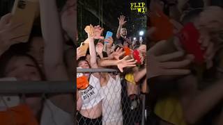 Katy Perry and her Pizza driving fans wild in Rio [upl. by Stefanac]