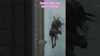 The Ordina Skip Has Been Patched Version 112 eldenring gaming [upl. by Monsour360]