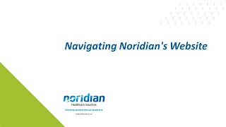 Navigating Noridians Website [upl. by Mayce343]