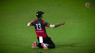 Super Catch by Nuwanidu  LPL 2021Match 02 Dambulla Giants vs Kandy Warriors [upl. by Nisaj898]