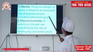 Colorectal Cancer Risk Factors  Inspiring Awareness by New Nav Bharat School Students [upl. by Enahsal992]