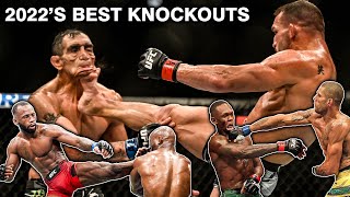 UFC’s best knockouts from 2022  ESPN MMA [upl. by Claman190]