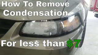 How To Remove Water from Headlights And Completey Reseal Them [upl. by Aicekal]