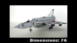 LEGO Technic SAAB JA37 Viggen [upl. by Leede]