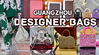 DESIGNER DUPES WHOLESALE MARKET GUANGZHOU  DUPE BAGS THAT 💯 LIKE THE ORIGINAL  CHINA 2024 [upl. by Bobinette]