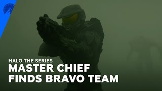 Halo The Series  Master Chief Finds Bravo Team S2 E1  Paramount [upl. by Yelyac]