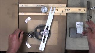 TIPS 172 ATLAS RHODES SHAPER Whitworth QUICK REVERSE Mechanism tubalcain [upl. by Leuams485]