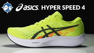 ASICS Hyper Speed 4  The Last Traditional Racing Flat [upl. by Solracsiul758]