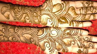 Easy top arabic mehndi designs  chat pooja special mehendi designs trending mehndi henna [upl. by Sitnalta]