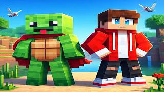 JJ and Mikey  Steve Life Minecraft Animation [upl. by Airretnahs]