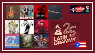 2024 🔴 LATIN GRAMMY  PUERTO RICO  Los más nominados  25° Entrega Anual [upl. by Tiebout93]