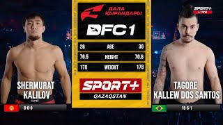 DALA FIGHTING CHAMPIONSHIP KALILOV vs DOS SANTOS [upl. by Eneladgam727]