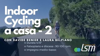 Indoor Cycling a Casa  Percorso 2 [upl. by Ffoeg]