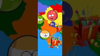 Happy diwali 💥 countryballs indiacountryball war funny indiaball diwali worldwar shorts [upl. by Mikey]