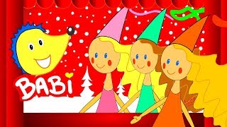 Ainsi font font les petites marionnettes  🎄 comptine enfant Babi le hérisson [upl. by Tiat]