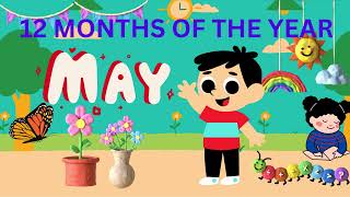 Lets learn MONTHS NAMES for KIDS IN ENGLISH AND TAMIL MONTHS OF THE YEAR educationalvideo [upl. by Adnolrehs414]