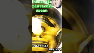 Homemade 🥣pistachio cream chefHASANKA viralvideo trending dubai shorts pistachiocream [upl. by Ribble]