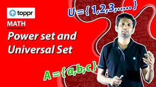 Power set and universal set  Sets  Class 11 Maths CBSENCERT [upl. by Hanej942]