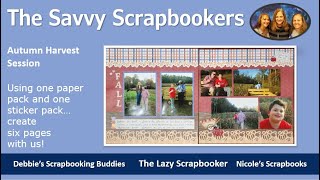 The Savvy Scrapbookers  Creative Memories quotAutumn Harvestquot Collection [upl. by Veradia484]