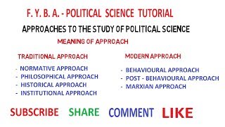 Approaches  Traditional amp Modern [upl. by Carlee]