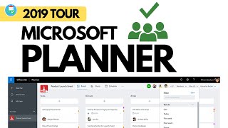 Microsoft Planner 2019 Review Office 365 Project Management [upl. by Rosalyn51]