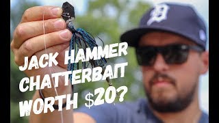 Is the Jack Hammer Chatterbait really worth 20 [upl. by Fries]