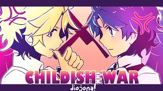 DioJona Childish War fanmade PV [upl. by Wallford]