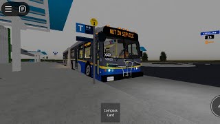 SCBCTA Translink Roblox 2007 New Flyer D60LFR V8110 FT er1ckrailfan [upl. by Anillehs]