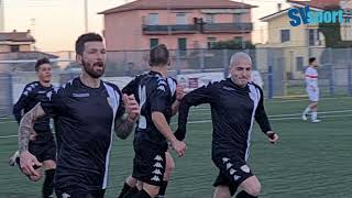 Calcio Albenga Il gol alla Genova Calcio e lesultanza di Davide Sancinito [upl. by Kippy]