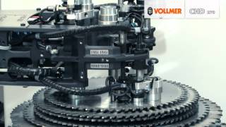 Machine for sharpening circular saws  Handling and Operation  VOLLMER CHD 270 [upl. by Eendyc]