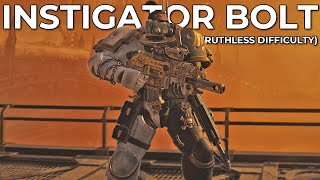 Space Marine 2 – Solo Vanguard Ruthless Difficulty Instigator Bolt Rifle Max Level [upl. by Urquhart857]