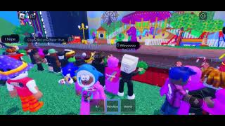 Barney Musical Park Roblox Part 5 🤩🎉🌈👏 [upl. by Tnahs]