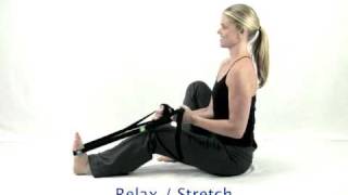 TheraBand Stretch Strap  Multiple Stretches [upl. by Harias434]