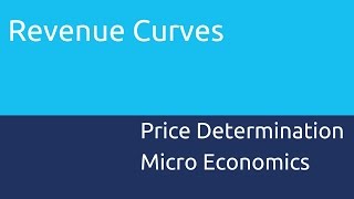 What is Revenue Curves  Price Determination  CA CPT  CS amp CMA Foundation  Class 11  Class 12 [upl. by Labannah]