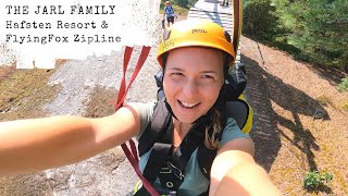 Hafsten Resort amp FlyingFox zipline [upl. by Enibas182]