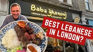 Reviewing an AUTHENTIC LEBANESE RESTAURANT in LONDON [upl. by Salangi]