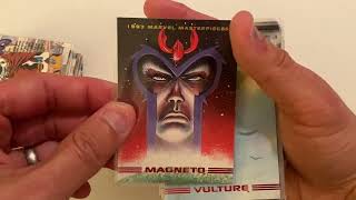 1993 Marvel Masterpieces Complete Set  Beautiful Artwork [upl. by Eikcim]