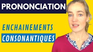 Les enchainements consonantiques en français [upl. by Aprilette584]