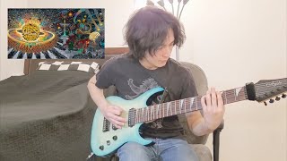 Rings Of Saturn  Mental Prolapse Full Guitar Cover [upl. by Ardnassela]